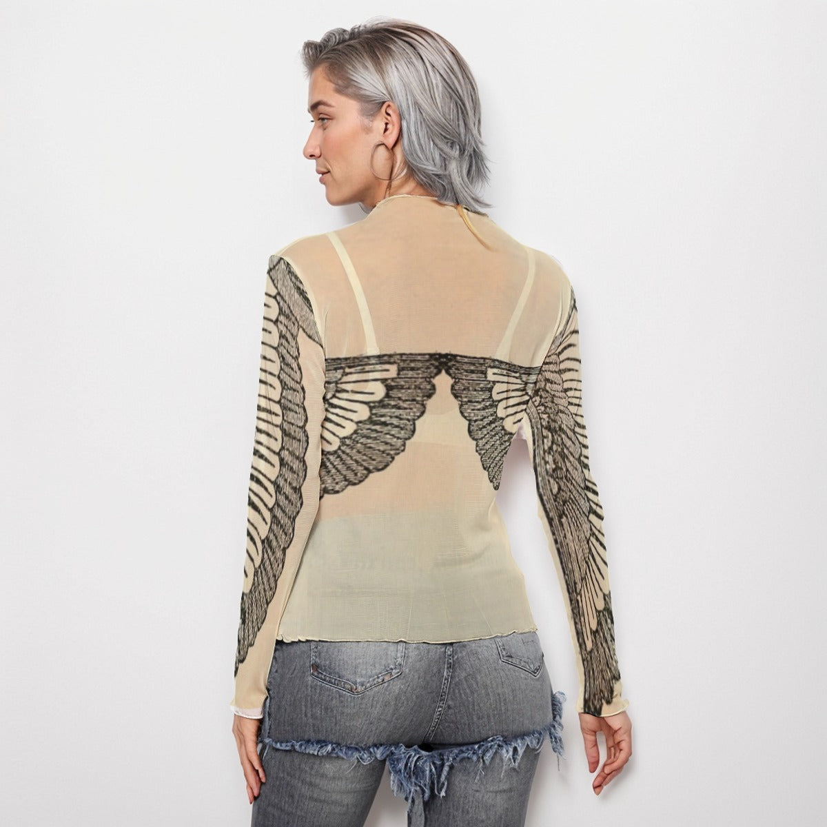 All-Over Print Women's Mesh T-shirt