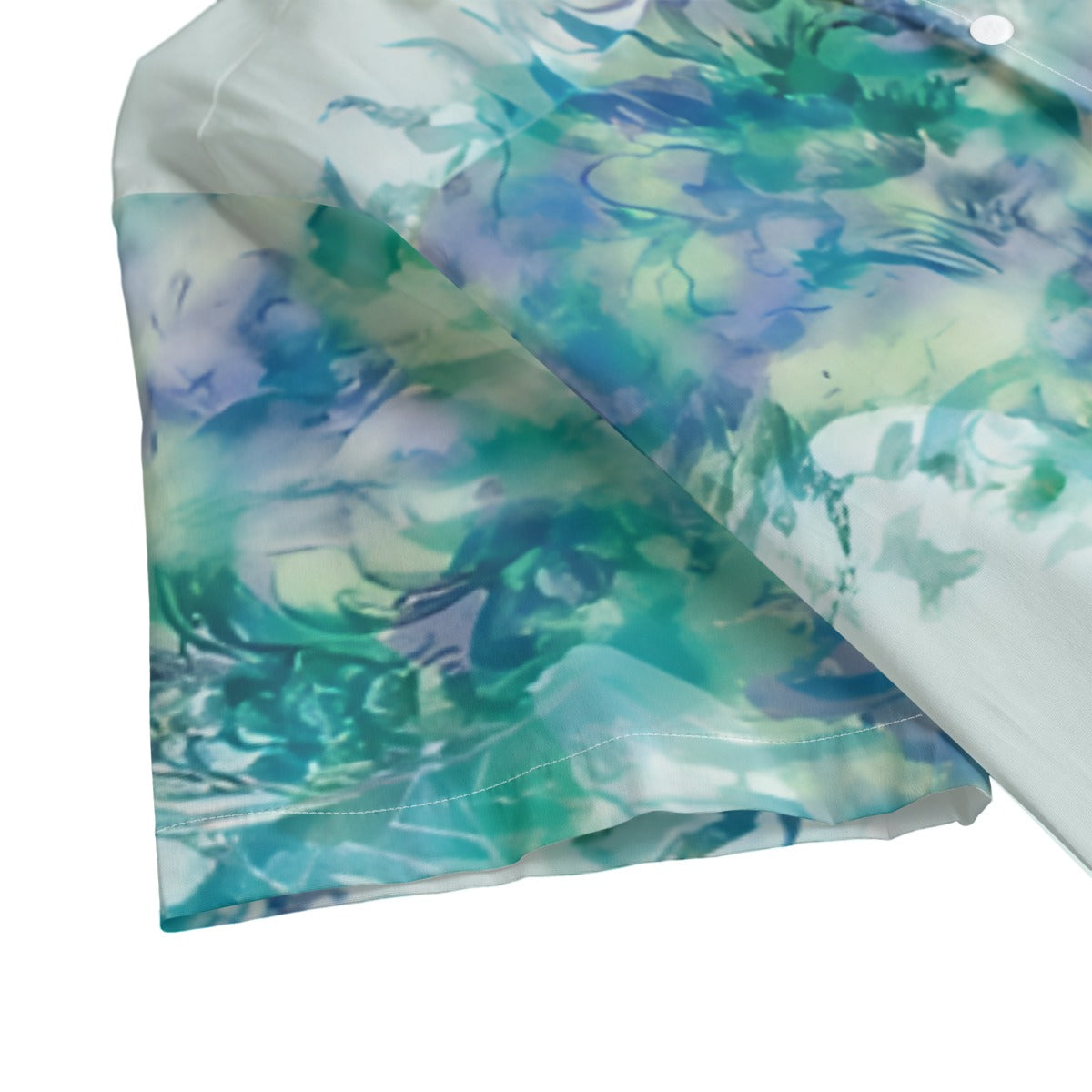 All-Over Print Men's Hawaiian Shirt With Button Closure |115GSM Cotton poplin (no donation)