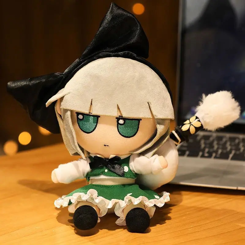 20cm Touhou Project Hakurei Reimu Kirisame Cirno Fumo Flandre Scarlet Anime Peripheral Plush Toys Japanese Daughter's Day Gifts