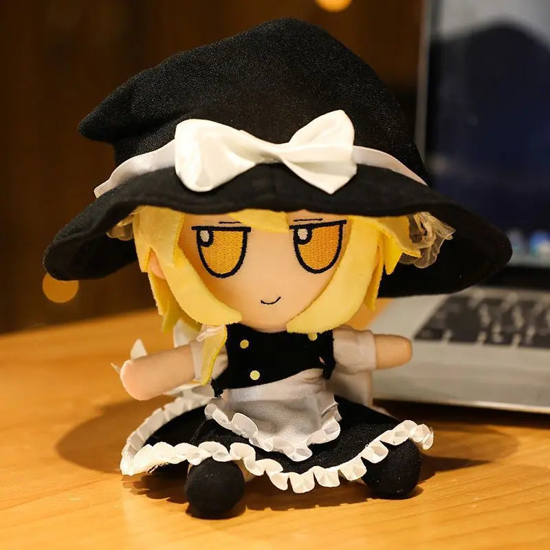 20cm Touhou Project Hakurei Reimu Kirisame Cirno Fumo Flandre Scarlet Anime Peripheral Plush Toys Japanese Daughter's Day Gifts