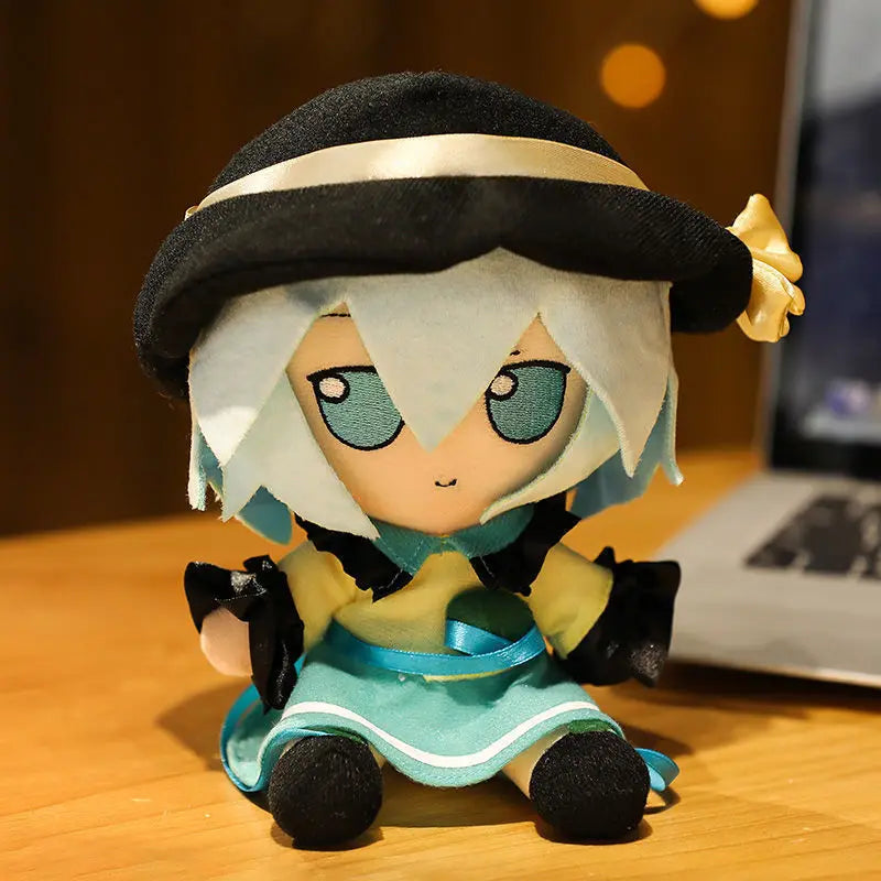 20cm Touhou Project Hakurei Reimu Kirisame Cirno Fumo Flandre Scarlet Anime Peripheral Plush Toys Japanese Daughter's Day Gifts