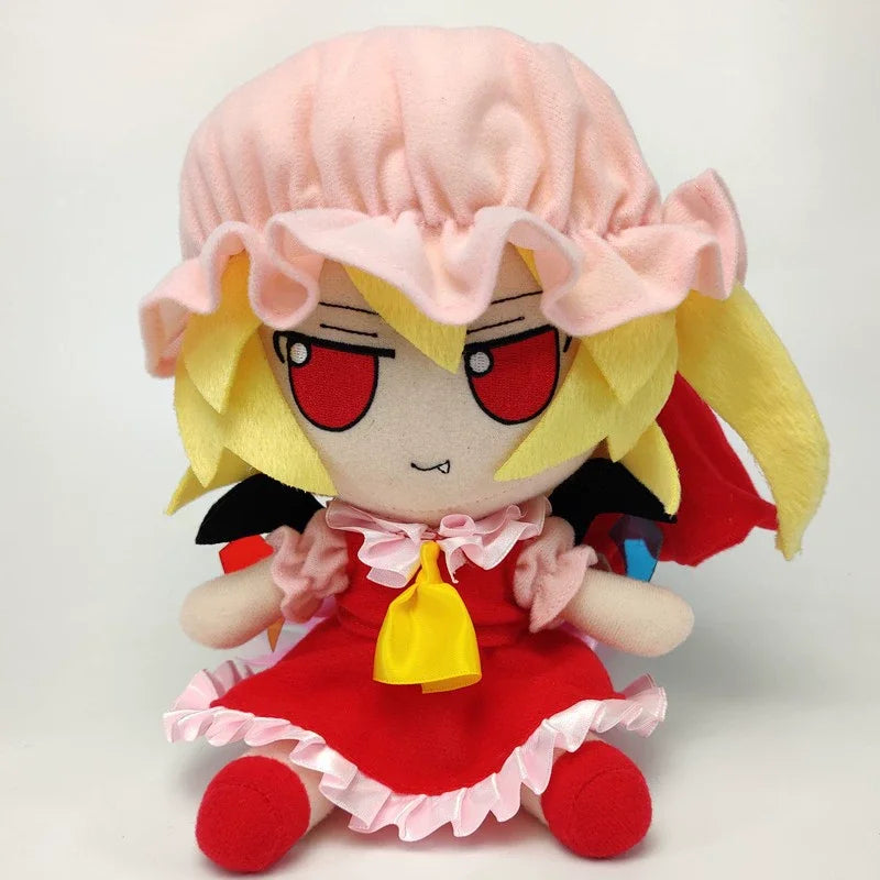 20cm Touhou Project Hakurei Reimu Kirisame Cirno Fumo Flandre Scarlet Anime Peripheral Plush Toys Japanese Daughter's Day Gifts
