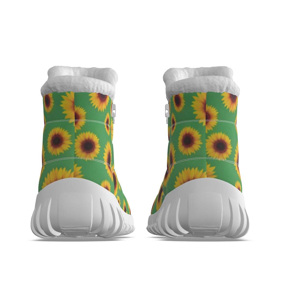 All-Over Print Women's Zip-up Snow Boots