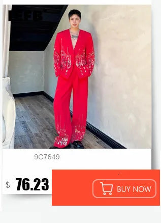 IEFB Performance Men's Overalls Turn-down Collar Long Sleeve Jumpsuit Tech Wear 2025 Spring Summer Handsome Stylish 9C7266
